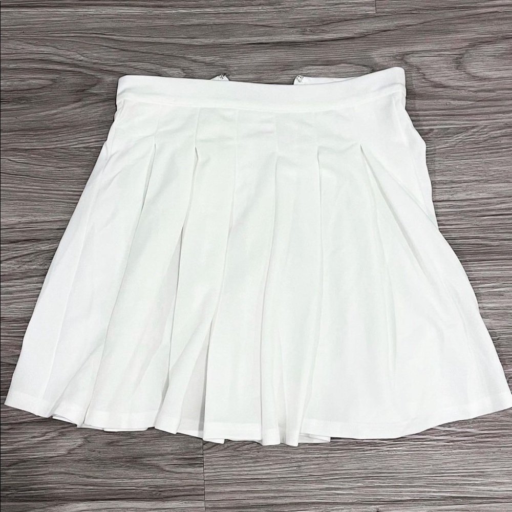 shein pleated skirt
